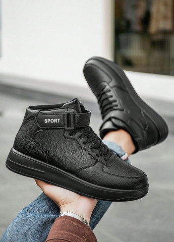 Черные демисезонные кроссовки SHEIN