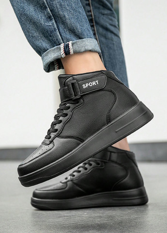 Черные демисезонные кроссовки SHEIN