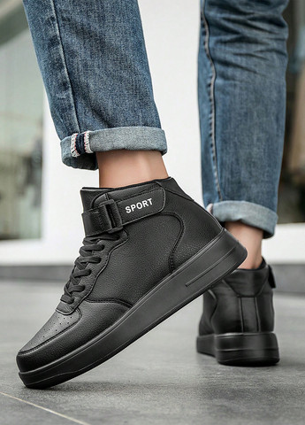 Черные демисезонные кроссовки SHEIN