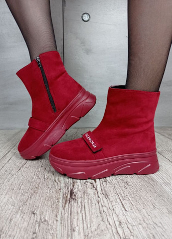 Осенние ботинки Violeta Wonex из искусственной замши