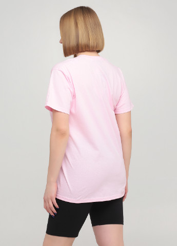 Світло-рожева літня футболка NN