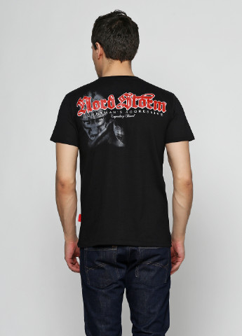 Чорна футболка з коротким рукавом Dobermans Aggressive