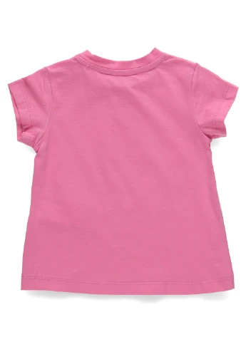 Розовая летняя футболка Chicco