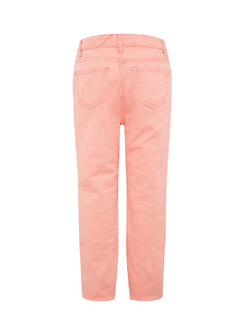 Розовые джинсовые демисезонные зауженные брюки DeFacto