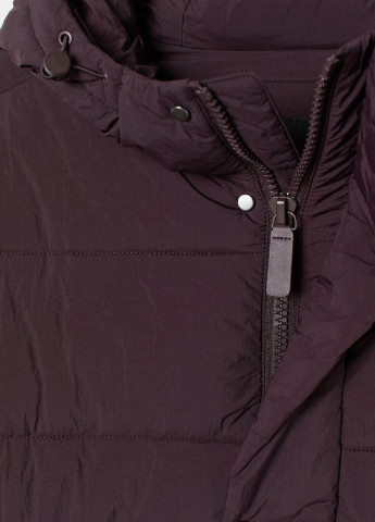 Темно-бордова демісезонна куртка H&M