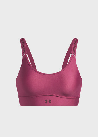 Малиновий топ бюстгальтер Under Armour без кісточок поліестер