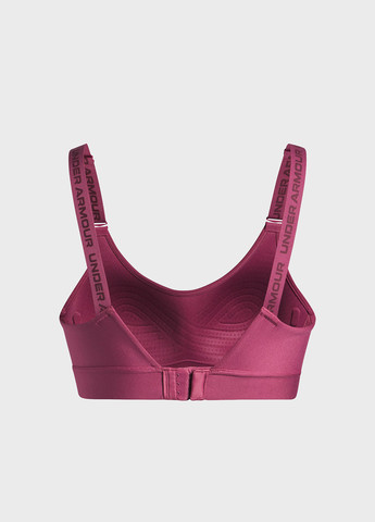 Малиновий топ бюстгальтер Under Armour без кісточок поліестер