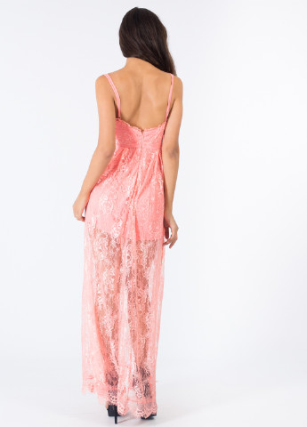 Світло-рожева вечірня плаття, сукня NLY EVE з квітковим принтом