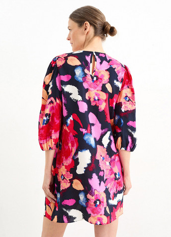 Комбинированное кэжуал платье C&A с цветочным принтом