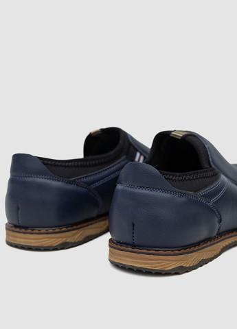 Темно-синие кэжуал туфли Paliament без шнурков