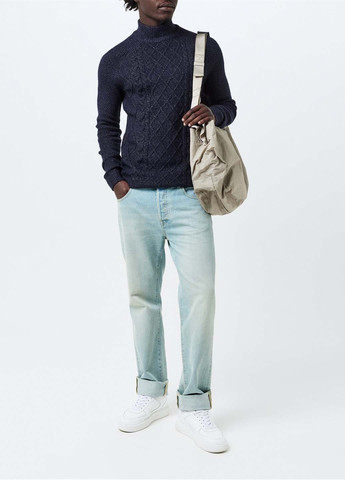 Темно-синій демісезонний светр Threadbare