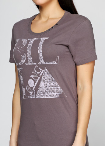 Темно-серая летняя футболка Billabong