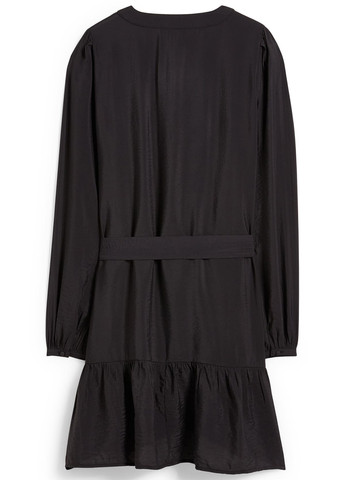 Чорна кежуал сукня C&A однотонна