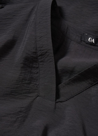 Чорна кежуал сукня C&A однотонна
