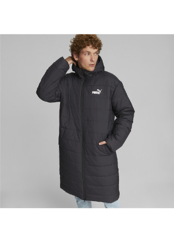 Чорна демісезонна пальто essentials+ padded coat men Puma
