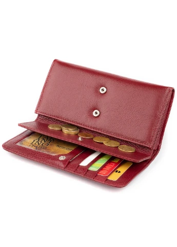 Женский кожаный кошелек 18,5х9,5х2,5 см st leather (252414597)