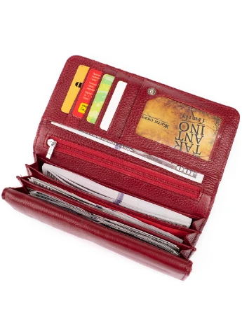 Женский кожаный кошелек 18,5х9,5х2,5 см st leather (252414597)