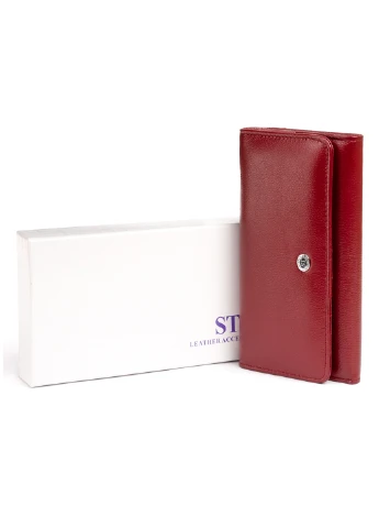 Женский кожаный кошелек 18,5х9,5х2,5 см st leather (252414597)