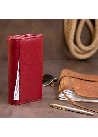 Женский кожаный кошелек 18,5х9,5х2,5 см st leather (252414597)