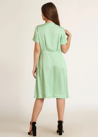 Зелена кежуал сукня а-силует Dresses однотонна