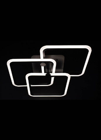 Люстра стельова LED з пультом A2503 / 3L-bk Білий 14х55х55 см. Handmade (234539721)