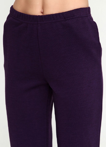 Костюм (жакет, брюки) BRANDTEX COPENHAGEN брючный фактура фиолетовый кэжуал