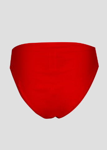 Красные купальные трусики-плавки однотонные Boohoo