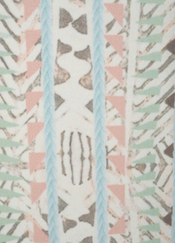 Бежевое кэжуал платье Lascana с абстрактным узором