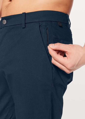 Темно-синие кэжуал демисезонные чиносы брюки Lululemon Athletica