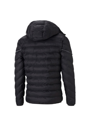 Чорна демісезонна куртка ferrari style mcs ecolite jkt Puma
