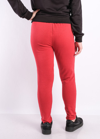 Красные спортивные демисезонные зауженные брюки Time of Style
