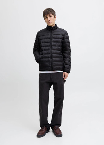 Черная демисезонная куртка Jack & Jones