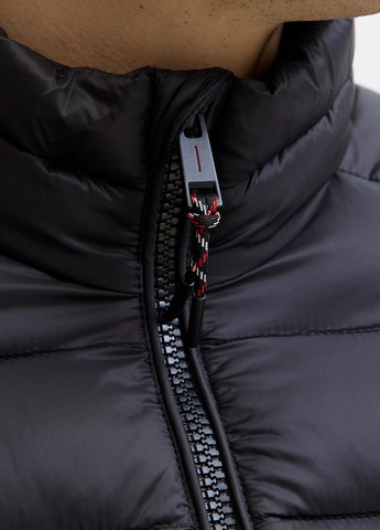 Черная демисезонная куртка Jack & Jones