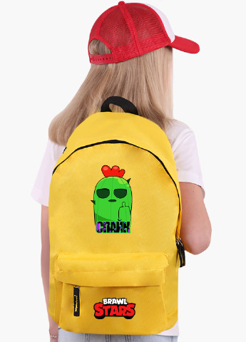 Детский рюкзак Спайк Бравл Старс (Spike Brawl Stars) (9263-1013) MobiPrint (217832464)
