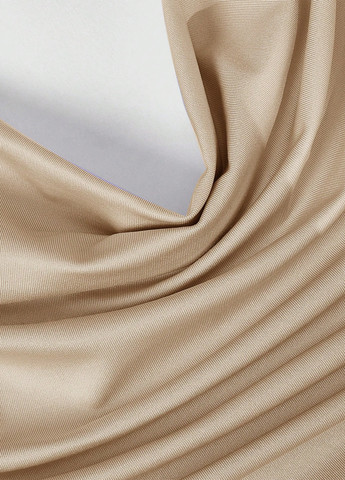 Бежевое праздничный, вечернее платье годе SHEIN однотонное