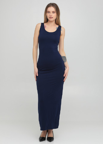 Темно-синя кежуал сукня сукня-майка Lipsy однотонна
