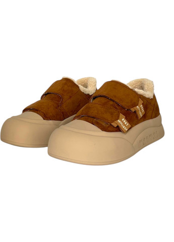 Зимние ботинки Melanda.M с мехом из натурального велюра