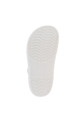 Белые сабо Crocs без каблука