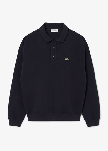 Индиго свитшот Lacoste однотонный нашивки (363619936)