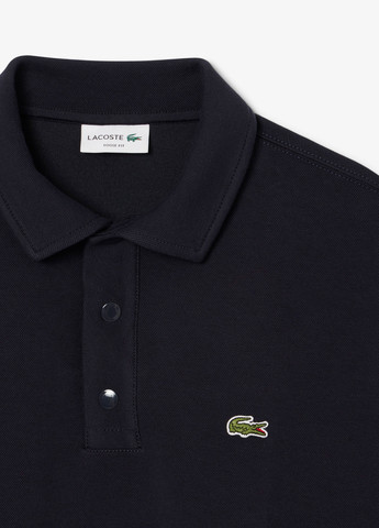 Индиго свитшот Lacoste однотонный нашивки (363619936)