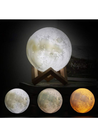 Ночник 3D RGB Magic Moon Lamp Contro Touch,15 см Altalusse (255170575)