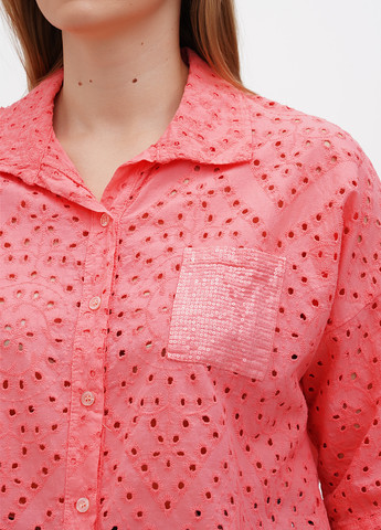 Коралловая блуза Rose