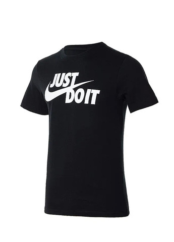 Черная футболка ar5006-011_2024 Nike M NSW TEE JUST DO IT SWOOSH
