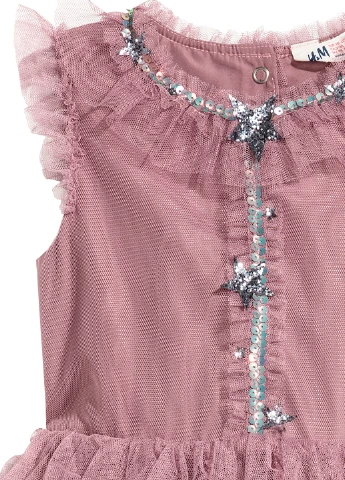 Темно-рожева сукня H&M (61624055)