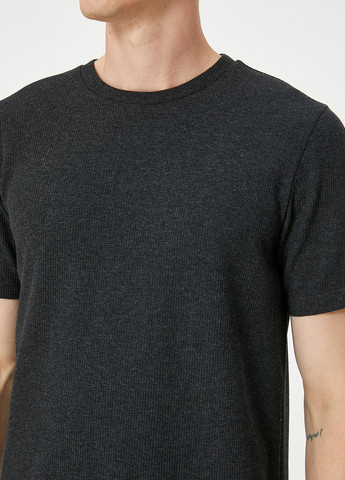 Темно-сіра футболка KOTON