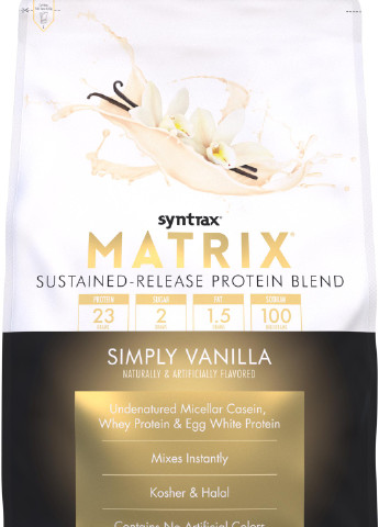 Протеин Matrix 2270g (Simply Vanilla) Syntrax (256502378)