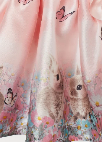 Розовое платье H&M (187655704)