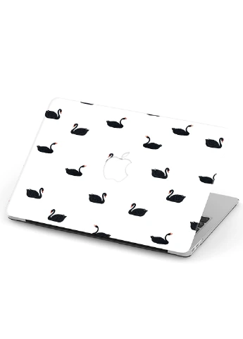 Чехол пластиковый для Apple MacBook Pro Retina 15 A1398 Паттерн Гуси (Pattern) (6353-2779) MobiPrint (219124502)