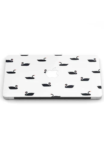 Чехол пластиковый для Apple MacBook Pro Retina 15 A1398 Паттерн Гуси (Pattern) (6353-2779) MobiPrint (219124502)