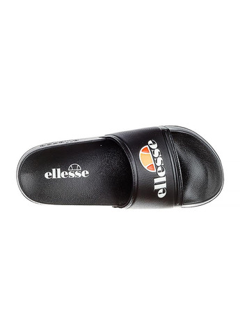 Черные шлепанцы sgmf0397-011 Ellesse с логотипом, с тиснением